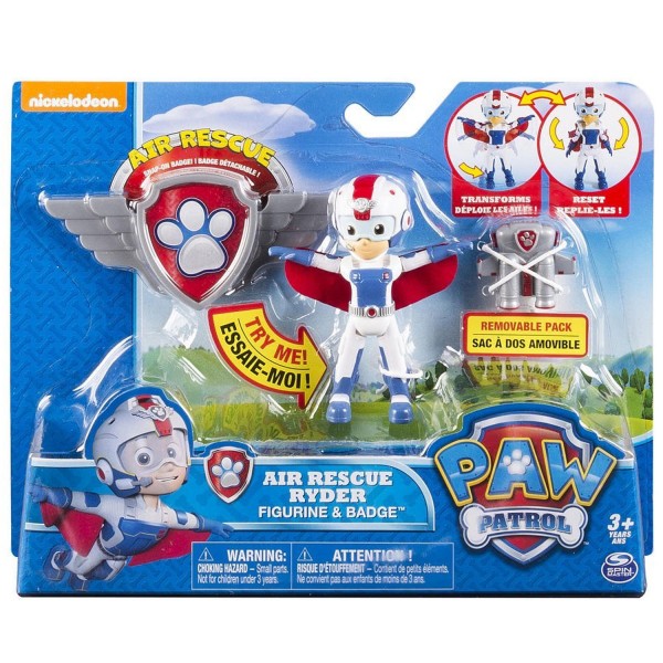 Figurine Pat'Patrouille (Paw Patrol) Air Rescue : Ryder - SpinM-6027031-20078877