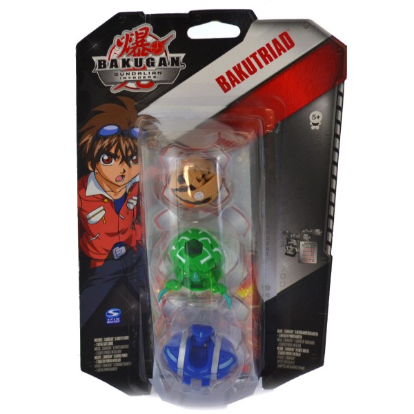 Figurines Bakugan : Bakutriad Starter : Coffret 4 - SpinM-6014695-20044320