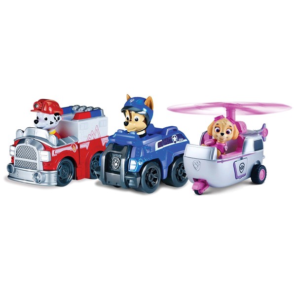 Figurines Pat'Patrouille : Chase, Marshall et Stella - SpinM-6024761