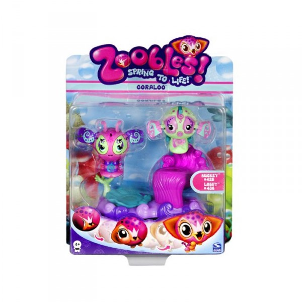 Figurines Zoobles : Jumeaux : Buckey et Lobby - SpinM-6018211-20048659