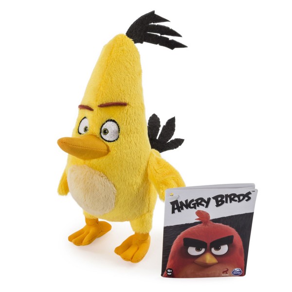 Peluche 20 cm Angry Birds : Chuck - SpinM-6027844-20073166