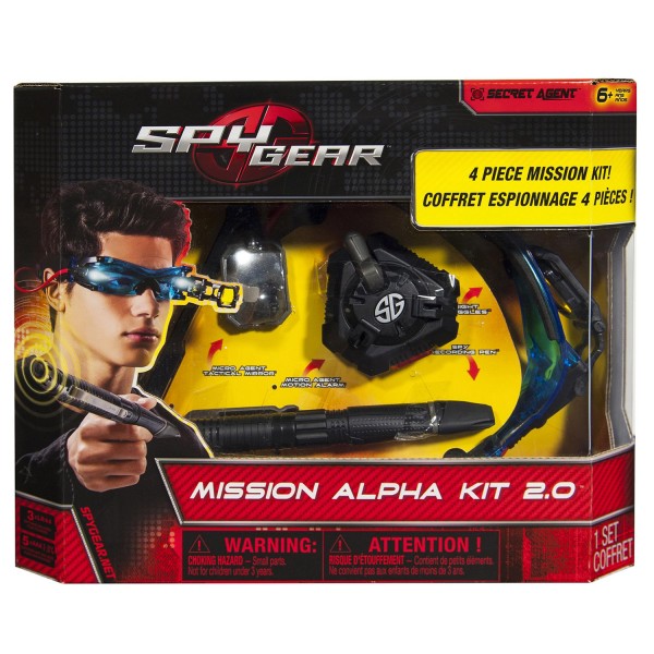 Spy Gear : Coffret Mission Alpha kit 2.0 - SpinM-6022195-20063459