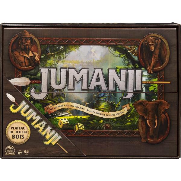 Jumanji : Edition rétro : Plateau bois - SpinM-6062543