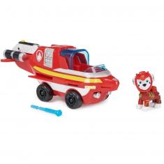 Paw Patrol Aqua Pups vehicle and figurine: Marcus