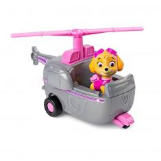 PAW PATROL VEHICLE AND FIGURE - Stella's helicopter