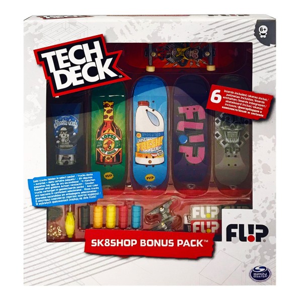 Skate à doigts Tech Deck : Sk8shop Bonus Pack - SpinM-6028845