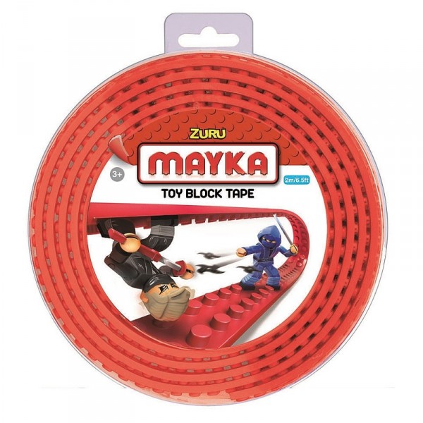 Mayka Construction : Rouleau Adhésif 2m (coloris aléatoire) - SplashToys-31363