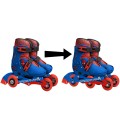 DARPEJE Rollers évolutifs 2 en 1 Spiderman - 27 à 30 cm pas cher 