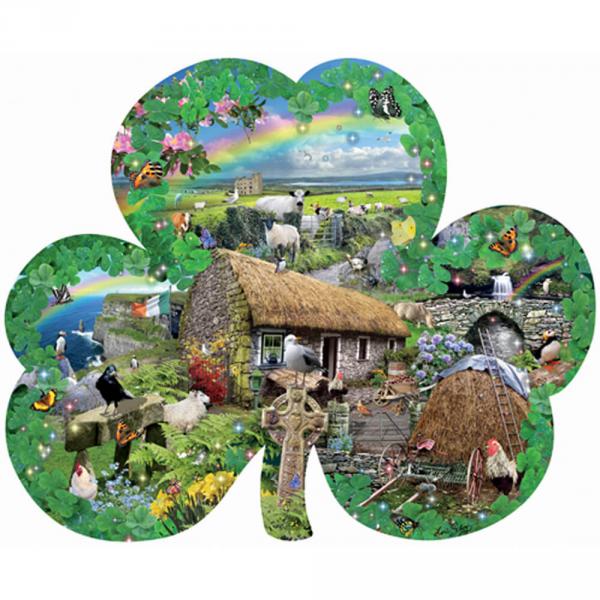 Puzzle forma de 1000 piezas : Encanto Irlandés - Sunsout-95756