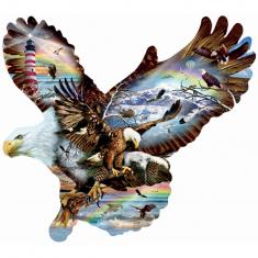Puzzle forma 1000 piezas : Ojo de Águila