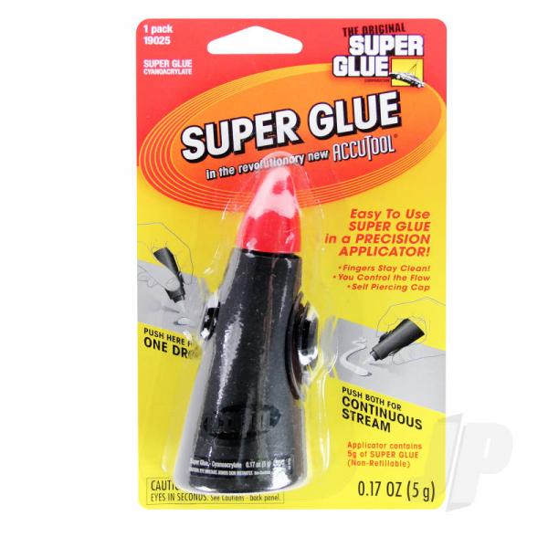 Super Glue with Accutool (0.17oz, 5g) - SUP19025