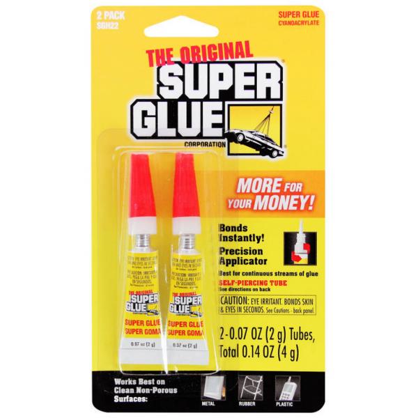 2 tubes Super Glue 2g - SUPSGH22