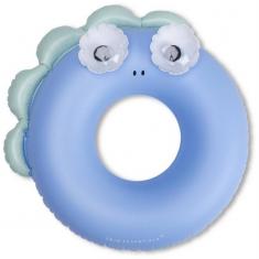 Bade-Schwimmring – blaues Tier - 65 Cm