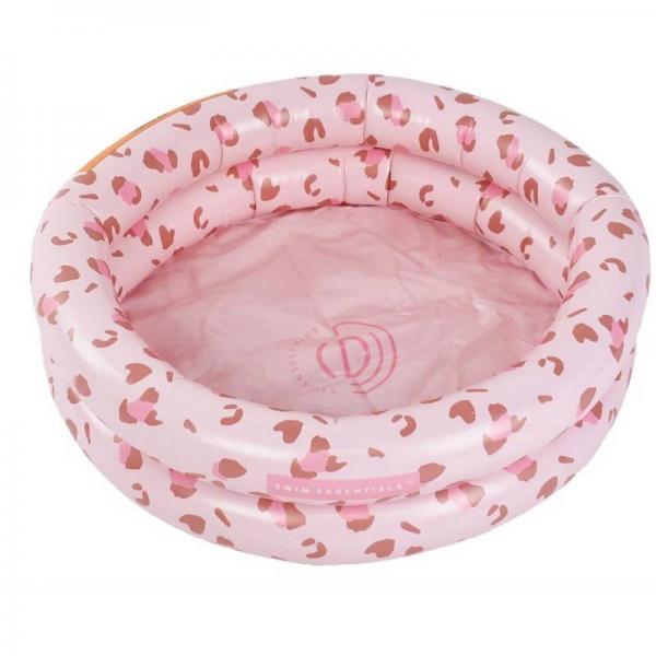 Piscine Bébé - Léopard Vieux Rose 60 Cm - SwimE-3494695