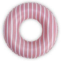 Flotador de Baño - Rayas rojas y blancas - 55 Cm