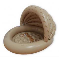 PISCINE ENFANT avec AUVENT - Panthère brune