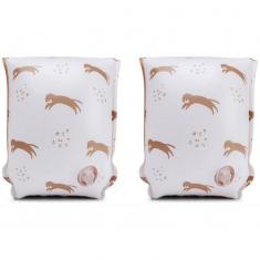Swimming Armbands - Brown Leopard