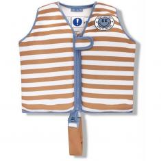 Gilet De Natation - Rayures brunes