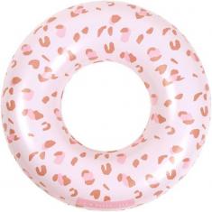Flotador de Baño - Leopardo Viejo Rosa -  55 Cm