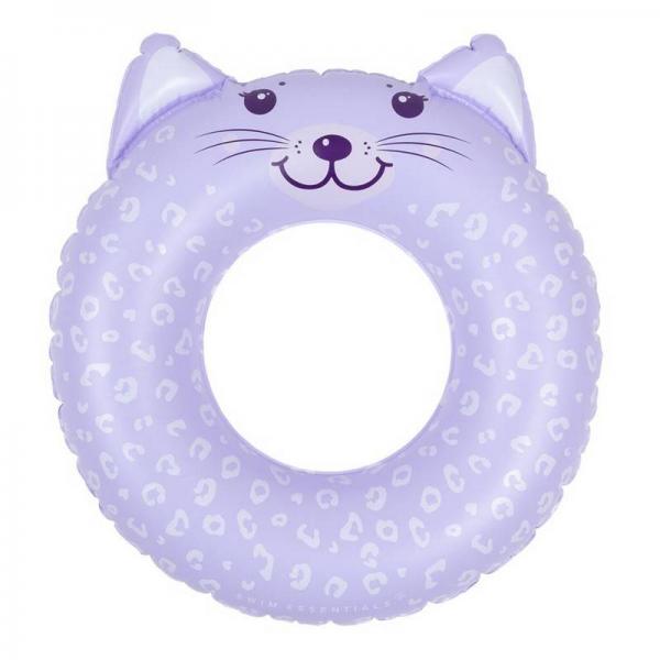 BOUÉE de BAIN Léopard lila - 55cm - SwimE-3411410