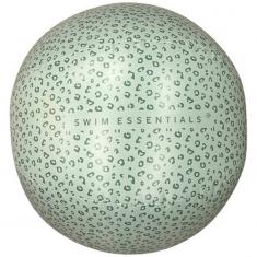 Beach Ball - Green Leopard