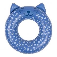 BOUÉE de BAIN Léopard bleu - 55cm