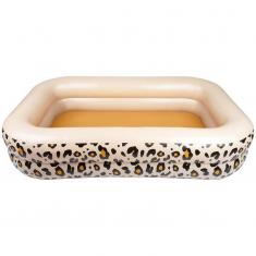 Kinderpool - Beiger Leopard 210 cm