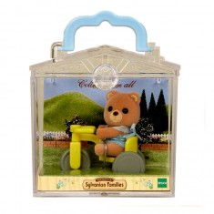 Sylvanian Family 4391: Figurine suitcase with accessory