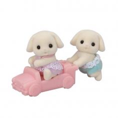 Sylvanian Family: The Rabbit Lop Twins