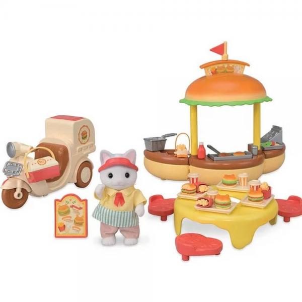 Familia Sylvanian: El puesto de hamburguesas - Sylvanian-5757