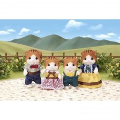 Sylvanian Family 5290: The ginger cat family