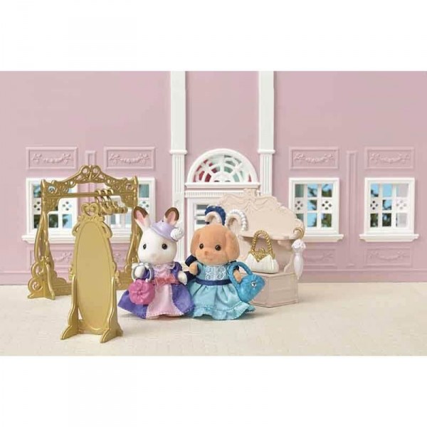 Sylvanian Family 6013: The fashion wardrobe and evening outfits - Sylvanian-6013