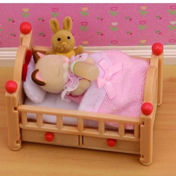 Sylvanian Family 2929 : Lit de bébé - Sylvanian-2929