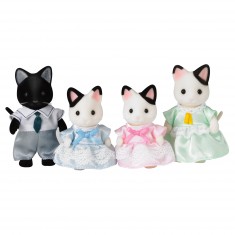 Sylvanian Family 5181 : Famille chat bicolore