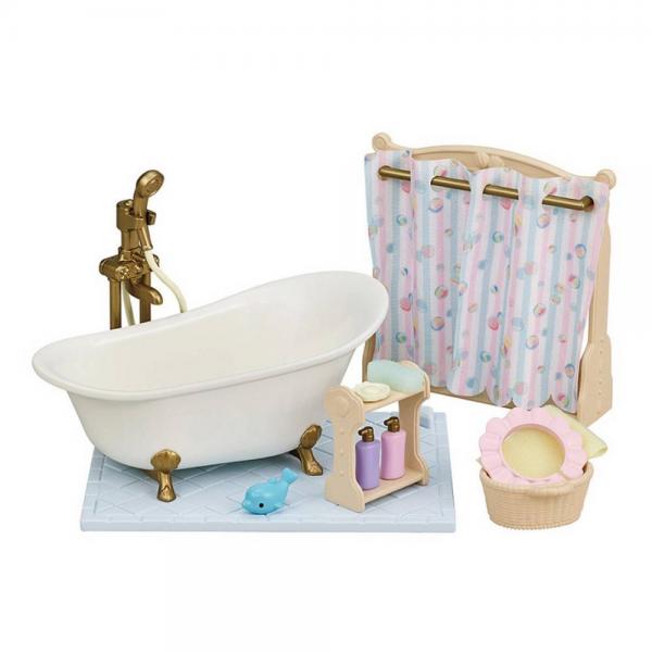 Sylvanian Family : Le set baignoire et douche - Sylvanian-5739