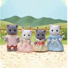 Sylvanian Families 5455 : La famille chat persan