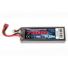 Accu Li-Po 7300mAh 60C 7.4V T2M 