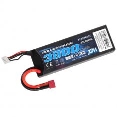 Accu Lipo 3S 3800 mAH 11.1 V 35C