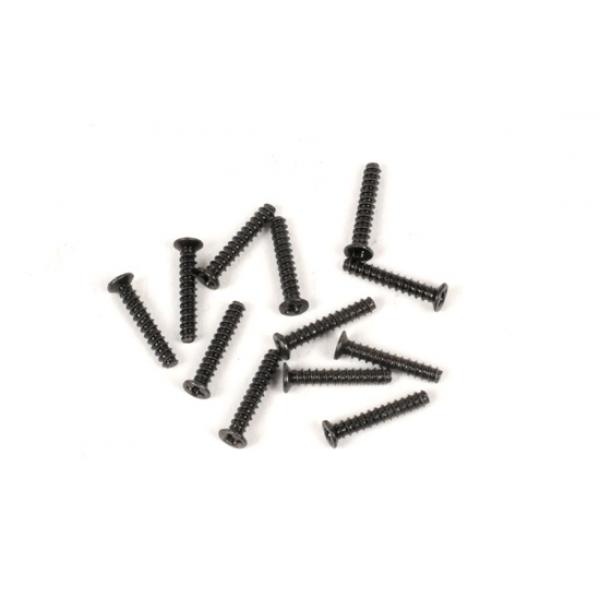 Vis tête fraisée 2x12mm T2M 1:10 - T2M-T4965/55