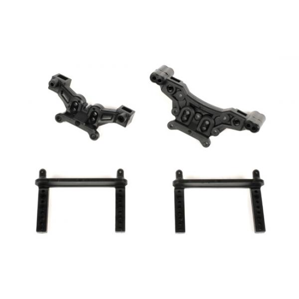 Supports amortisseur AV/AR T2M 1:10 - T2M-T4965/04