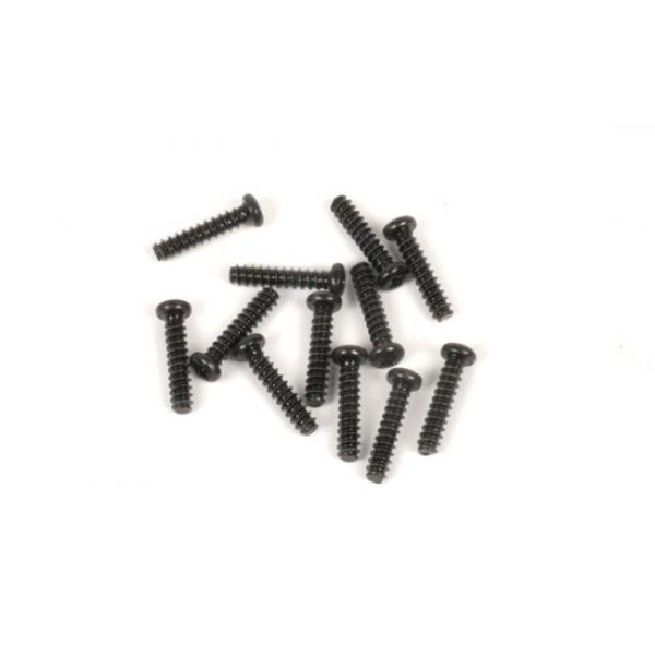 Vis tête ronde 2,6x12mm T2M 1:10 - T2M-T4965/52