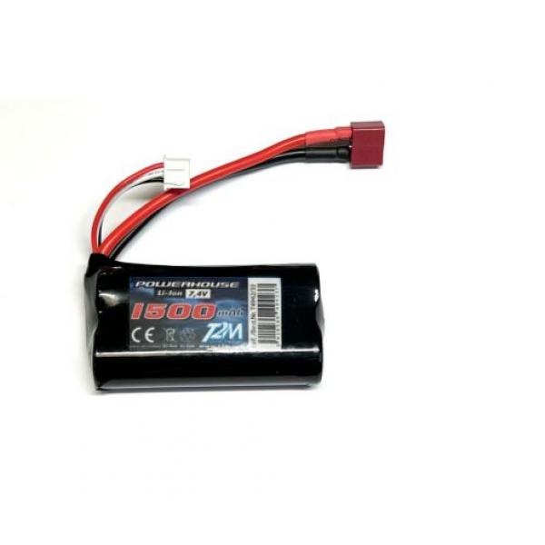 Batterie Li-ion 2S 1500mAh T2M 1/10 - T4965/34