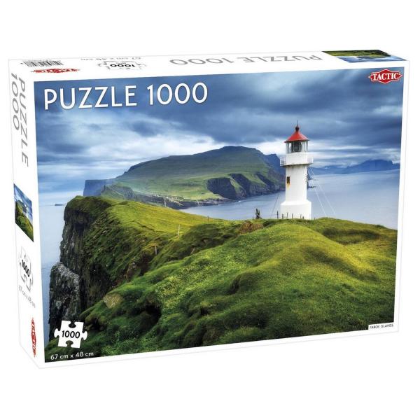 1000 Teile Puzzle: Färöer - Tactic-56748