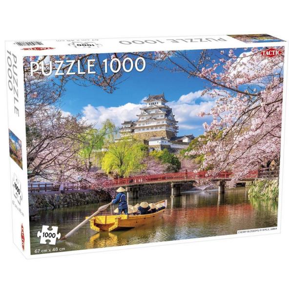 Puzzle 1000 pieces Cherry Blossoms in Himeji - Tactic-56751