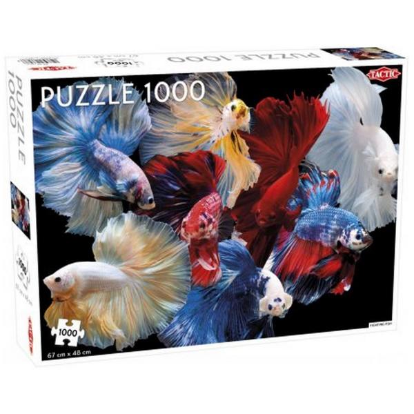 1000 Teile Puzzle: Kampffische - Tactic-56627