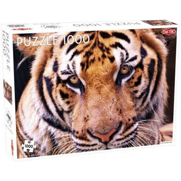 Puzzle de 1000 piezas: Retrato de tigre - Tactic-56626