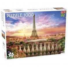 Puzzle Paris vue d'en Haut Ravensburger-15990 1000 pièces Puzzles - Villes  et Villages - /Planet'Puzzles