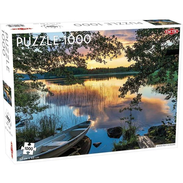 1000 pieces puzzle: Summer night - Tactic-56684