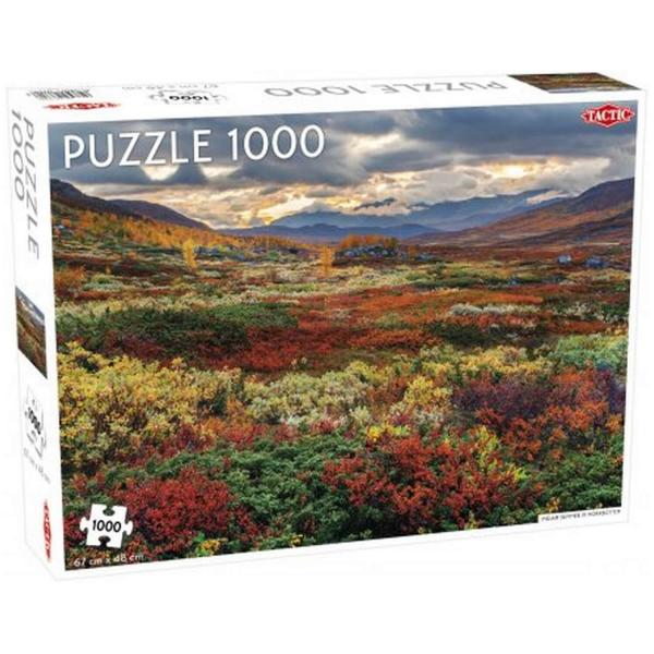 1000 piece puzzle: Indian summer in Norrbotten - Tactic-56681