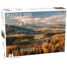 500 pieces puzzle: Mountain